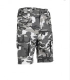 MIL-TEC, URBAN ASSAULT SHORTS RIPSTOP - rövidnadrág, urban, terepmintás, terepszínű