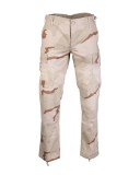 MIL-TEC US BDU Ripstop Slim-Fit nadrág - Desert