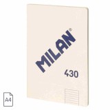 MILAN glued A4 with lined paper, beige (MI57242G48BG )
