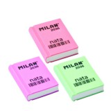 Milan könyvecskés radír többféle színben CPM2036