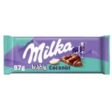 Milka Bubbly kókuszos táblás tejcsokoládé 97g