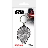 Millenium Falcon, Star Wars PVC kulcstartó (PYRAMID)