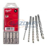 MILWAUKEE 4932352338 Fúró készlet SDS-plus 2élű 5 db-os