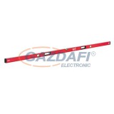 MILWAUKEE 4932459075 Mágneses vízmérték REDSTICK Megerősített bordákkal 240 cm