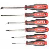 Milwaukee Csavarhúzó 3 oldalú markolattal TORX 6 részes készlet - 1 db