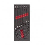 milwaukee csillag-villáskulcs készlet 27 részes 4932493247 habbetétben