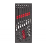 milwaukee csuklós racsnis csillag-villáskulcs készlet 4932479829 15 részes