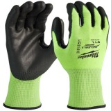 Milwaukee Hi-Vis Vágásbiztos kesztyű 3/C - 9/L - 1 pár - 4932478132