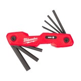 Milwaukee Imbuszkulcs készlet Metrikus 8 részes - 1 db - 4932480978