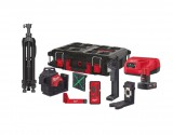 milwaukee lézeres mérőműszer 360° 3 síkú m123plkit-401p (4933478960)