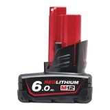 Milwaukee M12B6 REDLITHIUM-ION akkumulátor 12 V, 6,0 AH - 4932451395