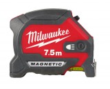milwaukee mérőszalag   7,5m led lámpával mágneses 4932492469