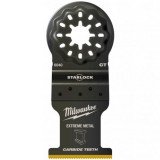 Milwaukee Multitool Starlock Merülő fűrészlap Karbid (Fém) 35x32 mm 1 db
