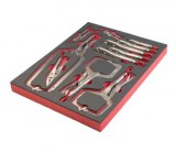 milwaukee önzáró fogó készlet 11 részes 4932493251 habbetétben