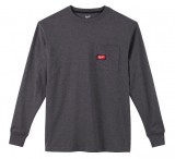 milwaukee póló 2xl szürke hosszú ujjú wtlsg-2xl