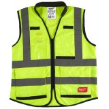 Milwaukee Prémium Láthatósági mellény, sárga - 2XL/3XL 1 db - 4932471897