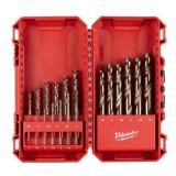 Milwaukee Red Cobalt – HSS-G Co fémfúró – DIN 338 Készlet (19 darab) - 4932493867