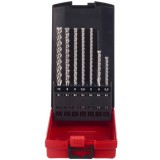 Milwaukee SDS-Plus 4 élű fúrószár készlet (II. sz.) 7 részes