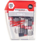 Milwaukee Shockwave bit CD TX40 25mm-25db bitfej - 4932430889