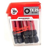 Milwaukee Shockwave bitCD TX25 50mm-10db bitfej - 4932430882