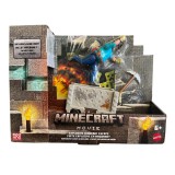 Minecraft A Film - Steve és a bányakocsi játékszett - Mattel