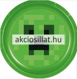 Minecraft Creeper műanyag lapostányér