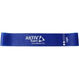 Mini band erősítő szalag 30 cm Aktivsport gyenge kék