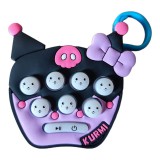 Mini Fast Push, interaktív pop it játék, kulcstartó, szellem