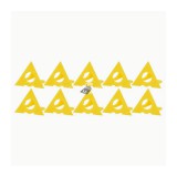 Mini festőállványok 10 db - kreatív művészeti eszközök hobbi és profi festőknek