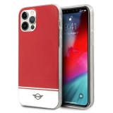 Mini Morris Mini MIHCP12MPCUBIRE iPhone 12/12 Pro 6,1" czerwony/red hard case Stripe Collection