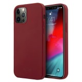 Mini Morris Mini MIHCP12MSLTRE iPhone 12/12 Pro 6,1" czerwony/red hard case Silicone Tone On Tone