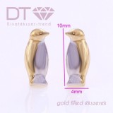 Mini Penguin fülbevaló