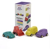 Miniland: ECO kisautó szett, 9 cm