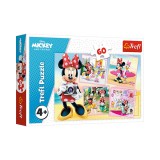 Minnie egér: Bájos Minnie puzzle 60db-os - Trefl
