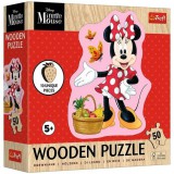 Minnie egér kontúros 50db-os fa puzzle - Trefl