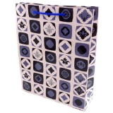 Mintás ajándéktasak többféle változatban 30x23x8cm 32212