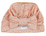 Mintás masnis nyári baba sapka