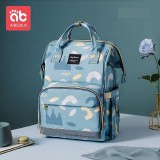 Mintás pelenkázó táska #Kék