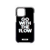 Mintás telefontok Flow iPhone 12 Pro Max YooUp fekete kerettel