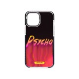 Mintás telefontok Psycho iPhone 12 Pro Max YooUp fekete kerettel