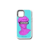 Mintás telefontok Savage iPhone 13 Pro Max YooUp fehér kerettel