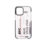 Mintás TPU telefontok AVC iPhone 12 Mini YooUp fekete