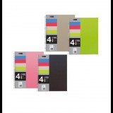 Miquelrius 4x25 lapos A4 vonalas spirálfüzet - Színes (A15240081)