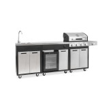 Mirpol BR-K4PLUS komplett kerti grillpult 4+1 égős