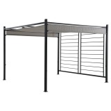 Mirpol Elis kerti pavilon oldalsó ráccsal 3x3 m