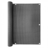 Mirpol Erkélytakaró ponyva korlátra 0,9x3 m fekete