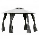 Mirpol Gavi 2 grafitszínű kerti pavilon