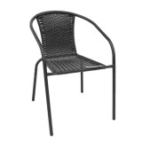 Mirpol Herkules 3 kerti szék fekete