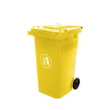 Mirpol Hulladéktároló 240L sárga