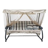 Mirpol Ines kerti hintaágy szúnyoghálóval